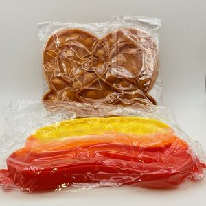 Pretzel Hot Dog Fidget Toy Push Bubble Sensory Stress Relief Autism Anxiety Gift